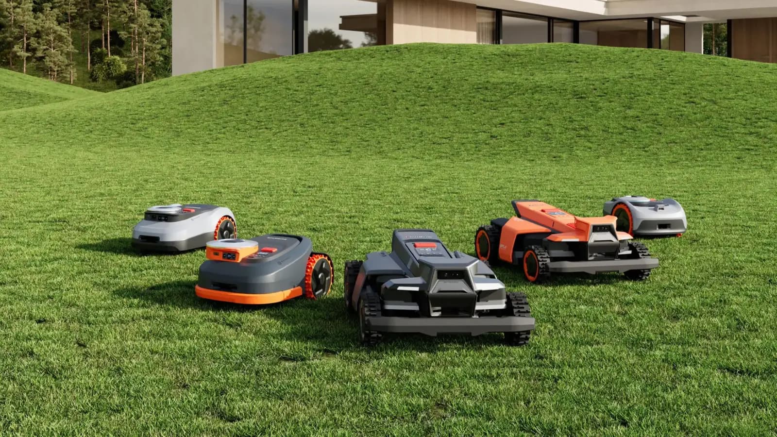 Segway Navimow 自動芝刈りロボットのラインアップ